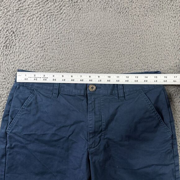 Chubbies Shorts Mens 32 Blue The Armadas Stretch Chino 7" Inseam Preppy Casual - Picture 11 of 16